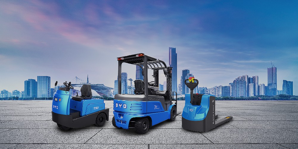 比亞迪叉車六大經典車型，你都了解嗎？
